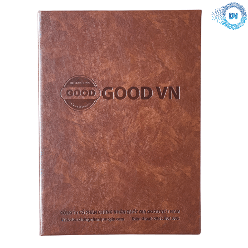 Mẫu bìa chứng nhận Good