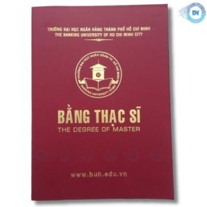 Bìa Chứng Nhận Cài Góc CN01