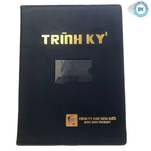 Bìa Trình Ký Đôi Da Pu TK06