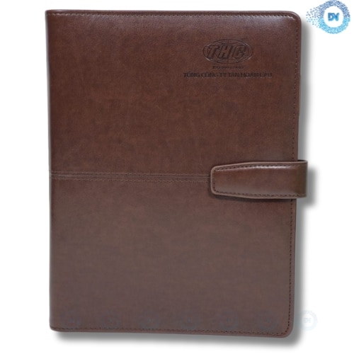 Sổ Bìa Da Gáy Còng-SD202