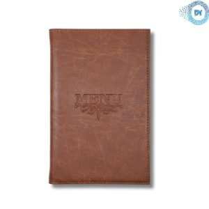 Menu bìa da A5 – Có Sẵn