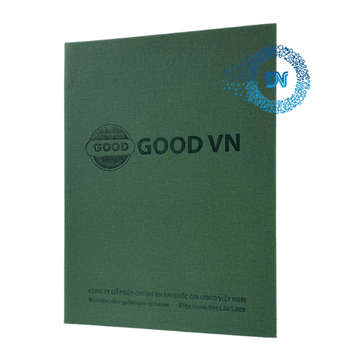 Bìa Chứng Nhận Da PU-CN26