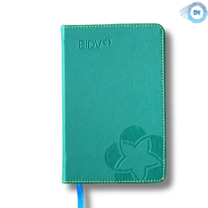 Mẫu sổ bìa da A6 BIDV
