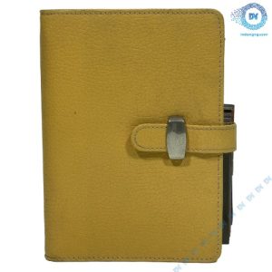 Sổ bìa da gáy còng ST38