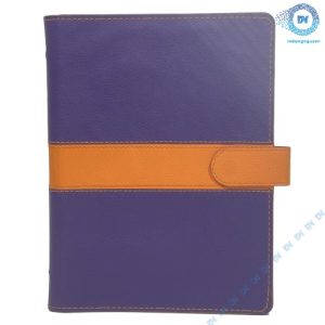 Sổ bìa da còng ST14