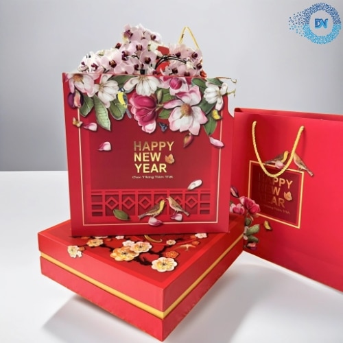Hộp đựng quà tết – Mẫu 4