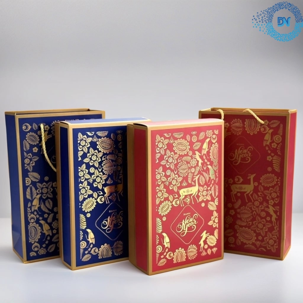 Hộp đựng quà tết – Mẫu 6
