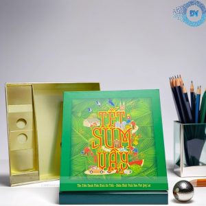 Hộp đựng quà tết – Mẫu số 8