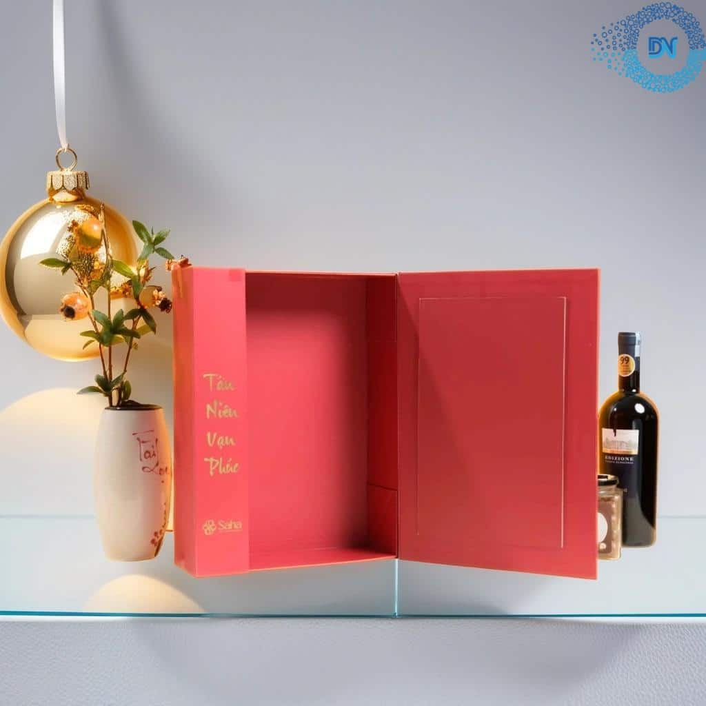 Hộp đựng quà tết – Mẫu 7