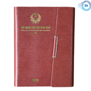 Mẫu sổ bìa da Bộ Giáo dục 2024