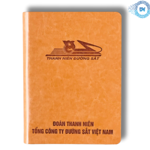 Mẫu sổ bìa da Đoàn thanh niên