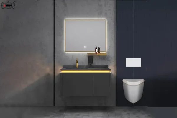 Tủ Chậu Lavabo Inox Sang Trọng Nâng Tầm Thiết Kế Phòng Tắm