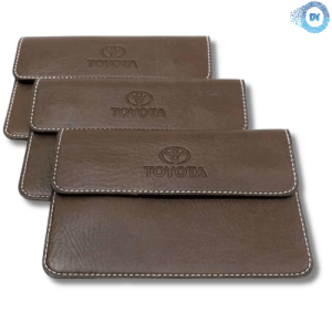 Ví da đựng giấy tờ xe Toyota