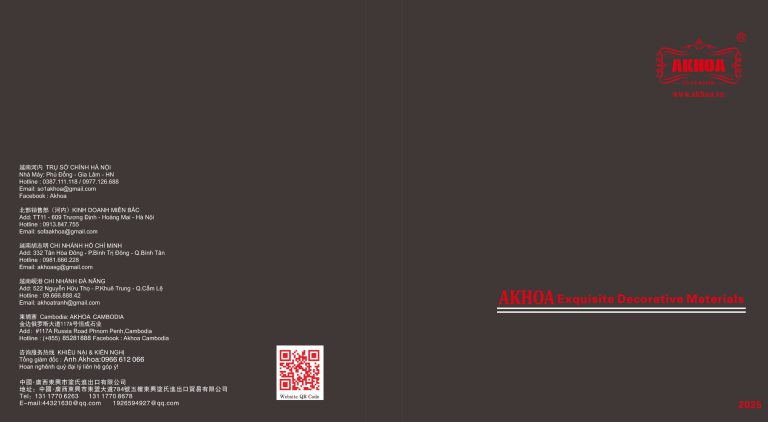 CATTALOG PHAO CHI AKHOA 2025 pdf