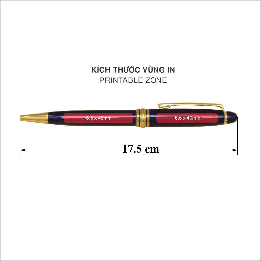 Bút bi kim loại DN-01BK