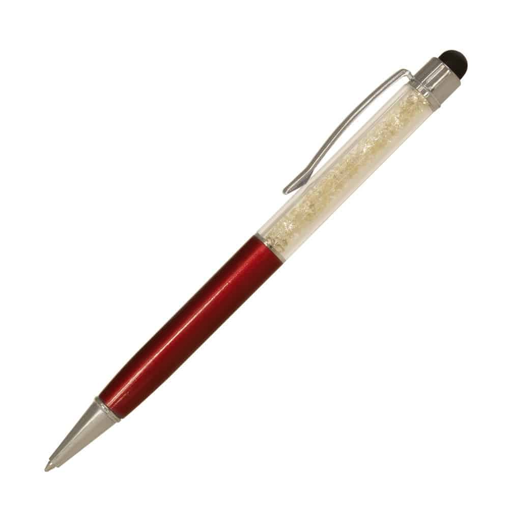 Bút bi kim loại DN Crystal Pen-Đỏ
