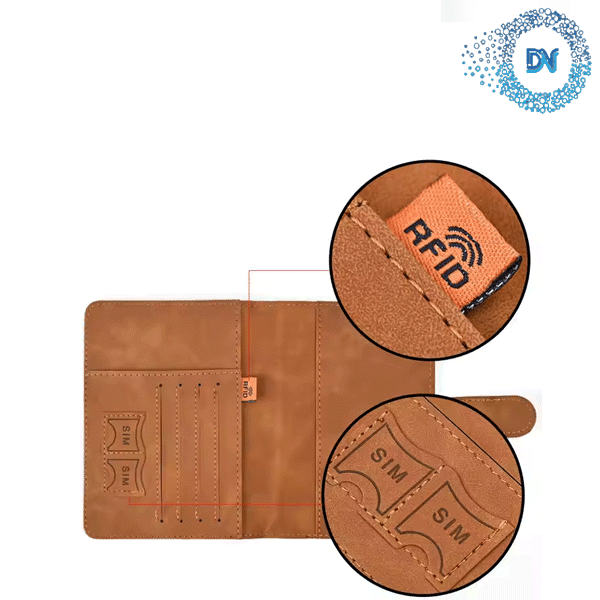 Bao da hộ chiếu đa chức năng chống quét RFID