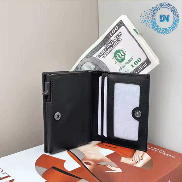 Ví mỏng cầm tay đựng thẻ ngân hàng, danh thiếp