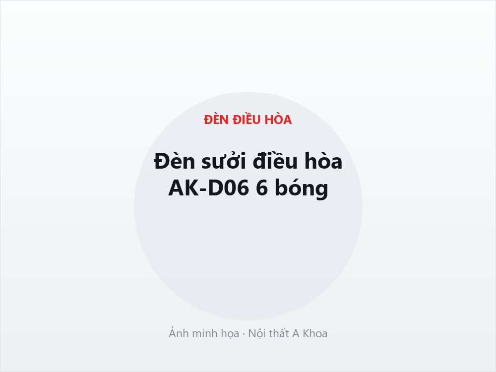 Đèn sưởi kẹp tường AK-D21 3 bóng