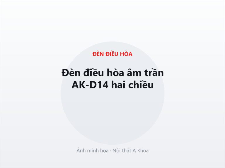 Đèn sưởi âm trần AK-D22 có quạt hút mùi