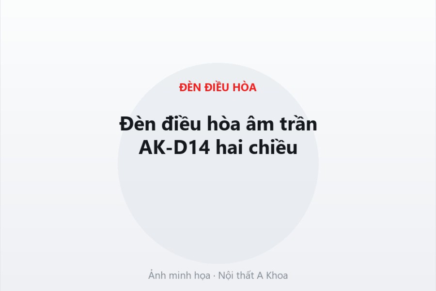 Đèn sưởi nhà tắm AK-D24 6 bóng hồng ngoại